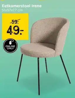 Xenos Eetkamerstoel Irene aanbieding