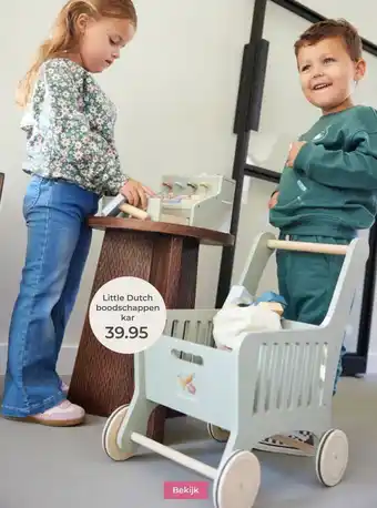 Prenatal Little Dutch boodschappen kar aanbieding