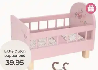 Prenatal Little Dutch poppenbed aanbieding
