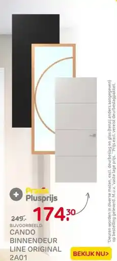 Praxis CanDo Binnendeur Line Original 2A01 - aanbieding