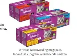 Intratuin Whiskas kattenvoeding megapack. aanbieding