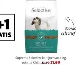 Intratuin Supreme Selective konijnenvoeding. aanbieding