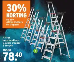 GAMMA Altrex huishoudtrap Double Decker aanbieding