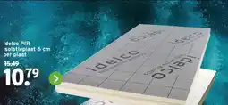 GAMMA Idelco PIR isolatieplaat 6 cm aanbieding