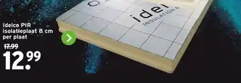 GAMMA Idelco PIR isolatieplaat 8 cm aanbieding