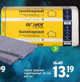 GAMMA Isover glaswol isolatieplaat 14 cm aanbieding
