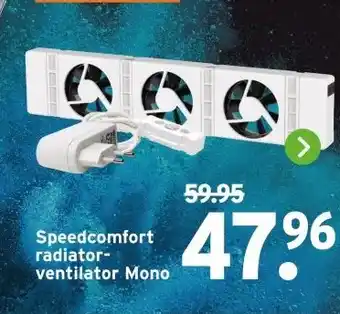 GAMMA Speedcomfort radiator- ventilator Mono aanbieding
