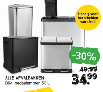 Xenos Alle Afvalbakken aanbieding