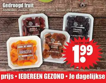 Dirk Gedroogd Fruit aanbieding