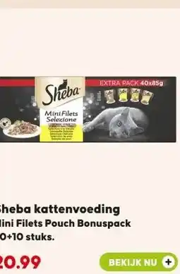 Boerenbond Sheba kattenvoeding aanbieding