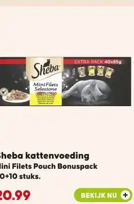 Pets Place Sheba kattenvoeding aanbieding