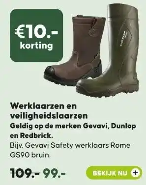Pets Place Werklaarzen en veiligheidslaarzen aanbieding