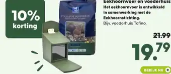 Pets Place Eekhoornvoer en voederhuis aanbieding