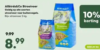 Pets Place Allbirds&Co Strooivoer Geldig op alle soorten strooivoer voor buitenvogels. aanbieding