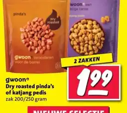 Nettorama gwoonº Dry roasted pinda's of katjang pedis aanbieding