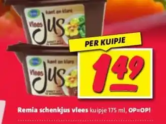 Nettorama Remia schenkjus vlees aanbieding