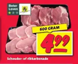 Nettorama Schouder- of ribkarbonade aanbieding