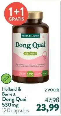 Holland & Barrett Dong Quai 530mg aanbieding