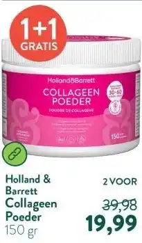 Holland & Barrett Collageen Poeder aanbieding