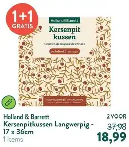 Holland & Barrett Kersenpitkussen Langwerpig - 17 x 36cm aanbieding