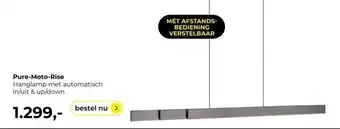 Lampidee Pure-Moto-Rise aanbieding