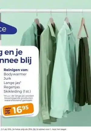 Trekpleister je kleding en je portemonnee blij aanbieding