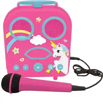 Bol.com Karaokemicrofoon Unicorn Lexibook Bluetooth aanbieding