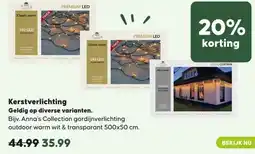Boerenbond Kerstverlichting Geldig op diverse varianten aanbieding