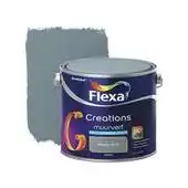 Praxis Flexa Creations Muurverf - Zijdeglans Mat - Denim Drift - 2,5L aanbieding