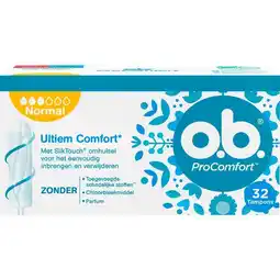 Etos o.b. ProComfort Normal 32 stuks aanbieding