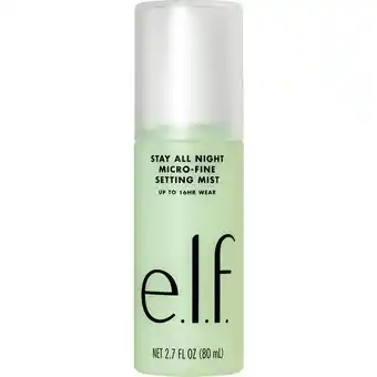Etos e.l.f. Stay All Night Micro-Fine Setting Mist aanbieding