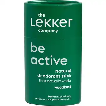 Etos The Lekker Company Be Active Deodorant Stick 40 GR aanbieding