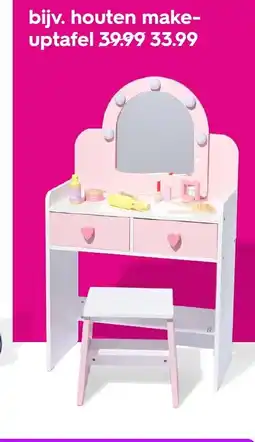 HEMA Houten make uptafel aanbieding