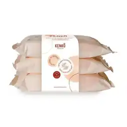 Etos Kenkô Natural Billendoekjes 3-Pack 3x54 stuks aanbieding