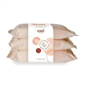 Etos Kenkô Natural Billendoekjes 3-Pack 3x54 stuks aanbieding