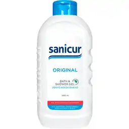 Etos Sanicur Original Bad & Douchegel 1 liter aanbieding