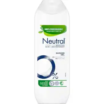 Etos Neutral Parfumvrij Douchegel 250 ML aanbieding