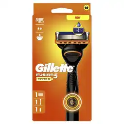 Etos Gillette Fusion5 Power Scheersysteem Met 1 Navulmesje aanbieding