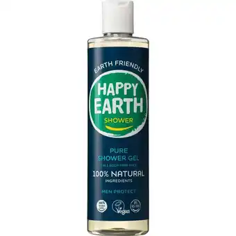 Etos Happy Earth 100% natuurlijke Lemon Sandalwood Douchegel 300 ML aanbieding