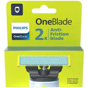 Etos Philips OneBlade First Shave Navulmesjes - QP225/50 aanbieding