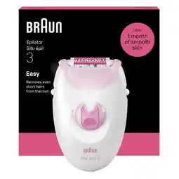 Etos Braun Epilator Silk-épil 1 1-010 aanbieding