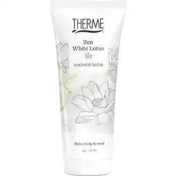 Etos Therme Zen White Lotus Shower Satin 200 ML aanbieding