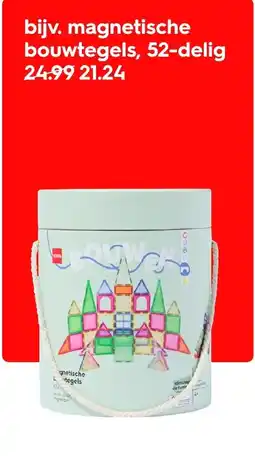 HEMA Magnetische bouwtegels aanbieding