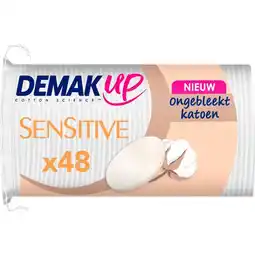 Etos Demak'Up Sensitive Maxi Wattenschijven 48 stuks aanbieding