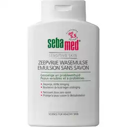 Etos Sebamed Zeepvrije Wasemulsie 500 ML aanbieding