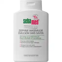 Etos Sebamed Zeepvrije Wasemulsie 500 ML aanbieding