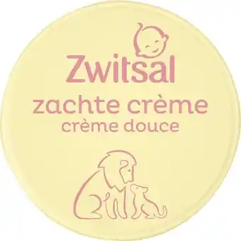 Etos Zwitsal Zachte Crème Pot 200 ML aanbieding