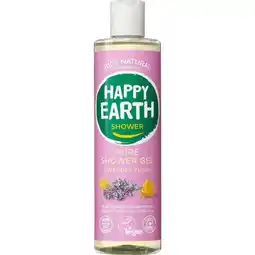 Etos Happy Earth Lavender Ylang 100% Natuurlijke Douchegel 300 ML aanbieding