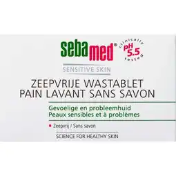 Etos Sebamed Zeepvrij Wastablet 150 gram aanbieding