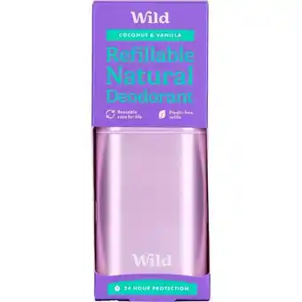 Etos Wild Purple Case Coconut & Vanilla Starterpack Deodorant Stick 40 GR aanbieding